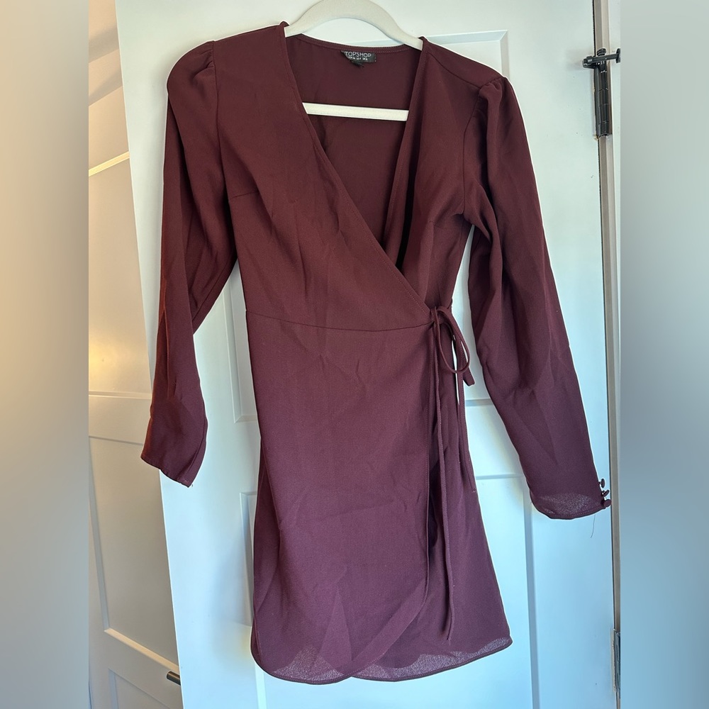 Topshop Wrap Dress